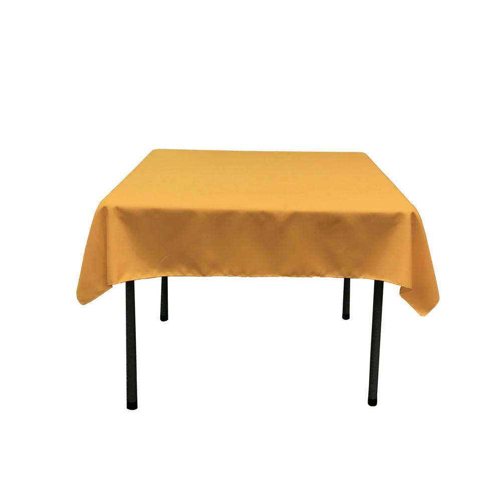 Polyester Square Tablecloth 52'' x 52'' Wedding Banquet Polyester Table Cover - deal of month