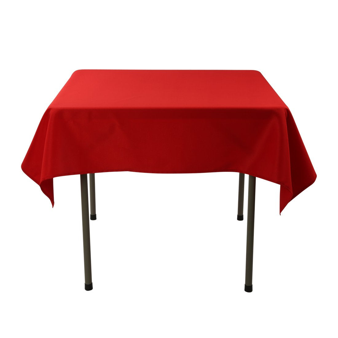 Polyester Square Tablecloth 52'' x 52'' Wedding Banquet Polyester Table Cover - deal of month