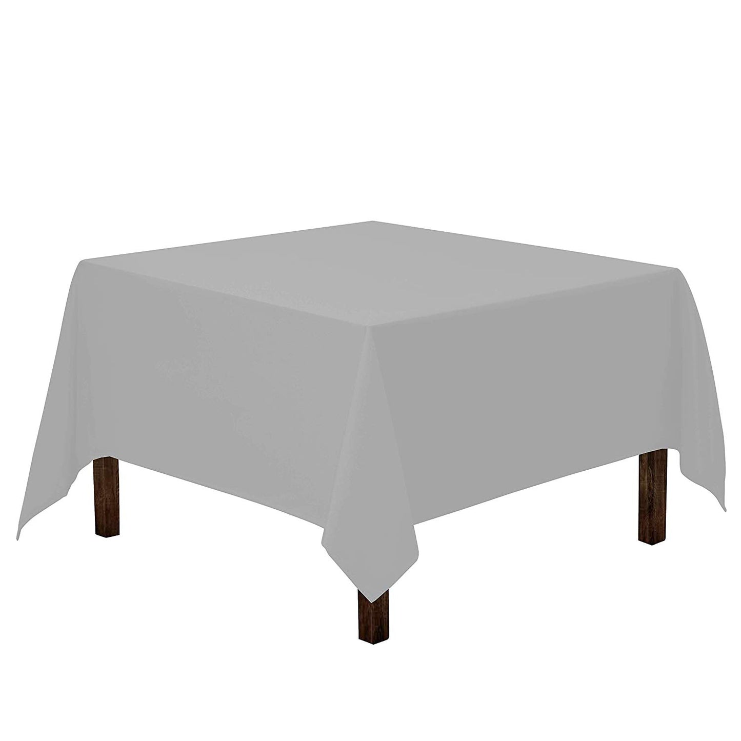 Polyester Square Tablecloth 52'' x 52'' Wedding Banquet Polyester Table Cover - deal of month