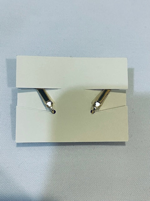 NEW AVON Vintage Orange Shell Shape Clip Earrings