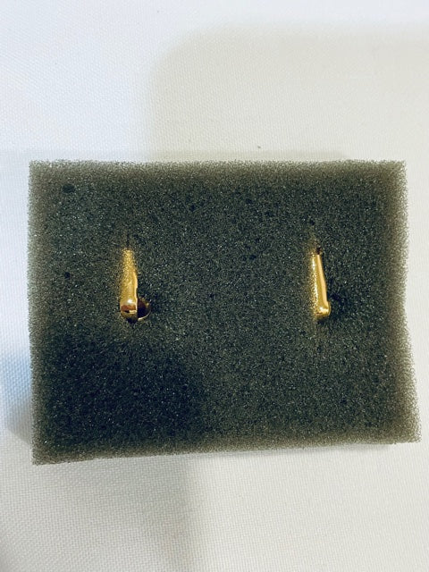 NEW AVON Vintage Sparkling Christmas Candle Clip Earrings