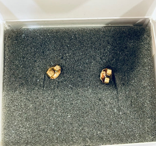 NEW AVON Vintage Christmas Holidays Treats Pierced Earrings with Surgical Steel Posts