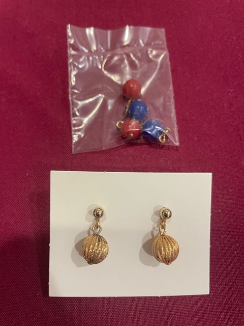 AVON Beautiful Fashion Drop Convertible Pierced Earrings NEW in BOX