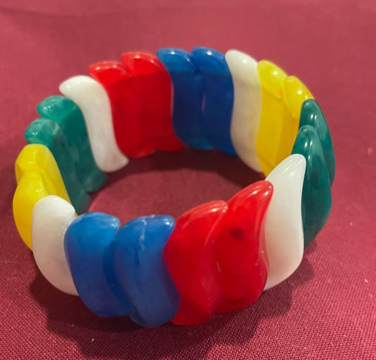 AVON Vintage Beautiful Colorful Summer Bright Bracelet New in Box