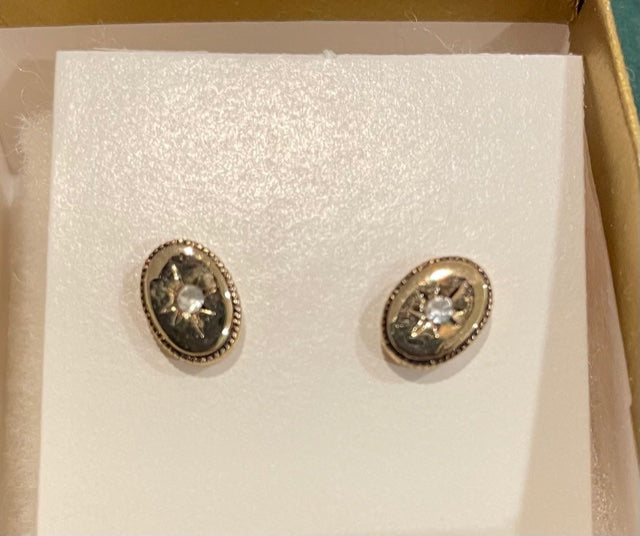 AVON Beautiful Kensington Fashion Pierced Earrings with Surgical Posts NEW in BOX