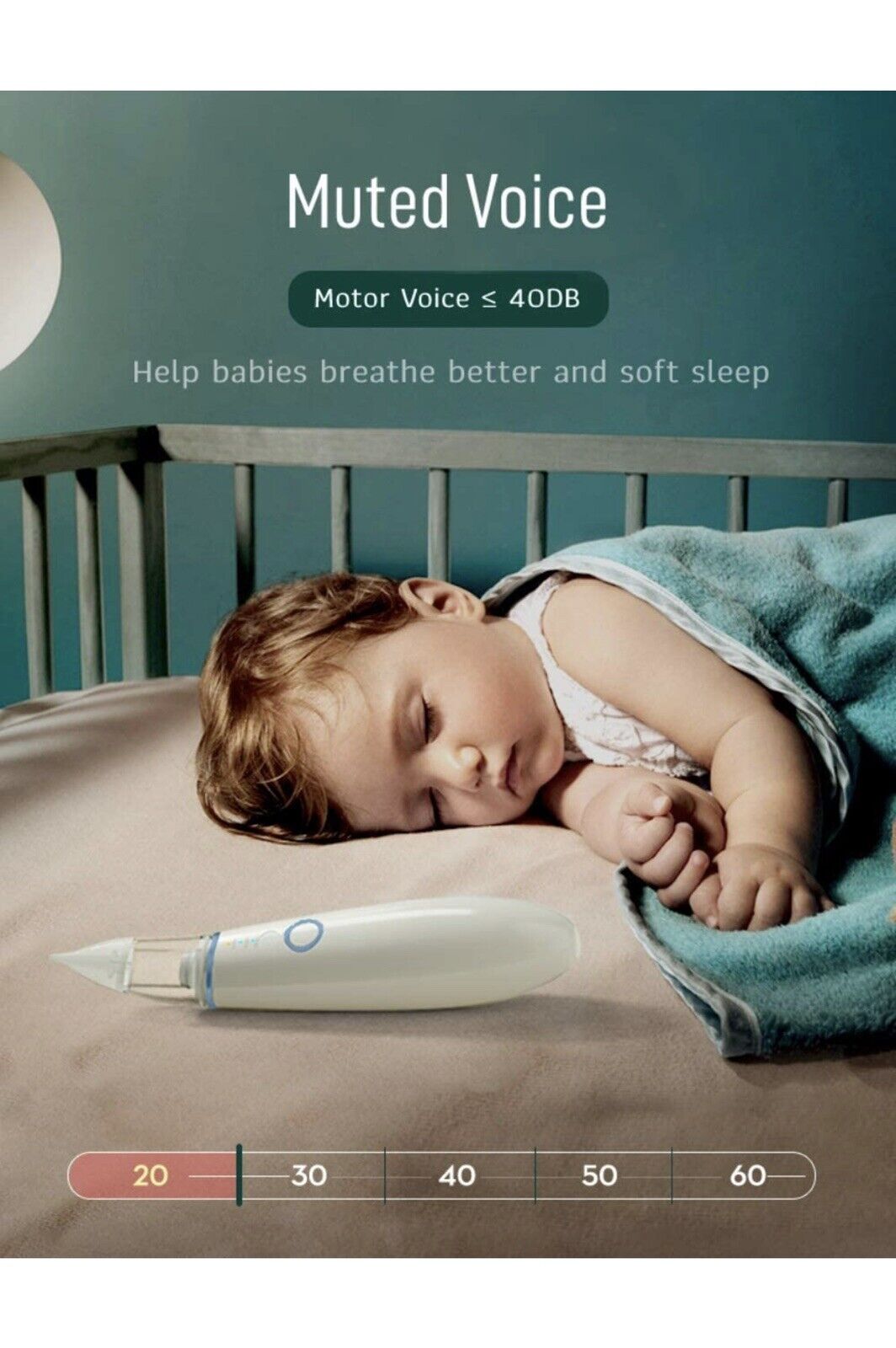 Baby Nasal Aspirator, Baby Electric Nose Suction, Rechargeable Nose Cleaner - deal of month