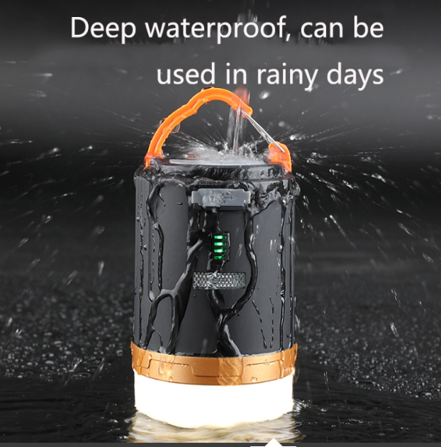 Portable Tent Camping Lamp Power Bank Remote Control Hang Waterproof Light - Deal of Month
