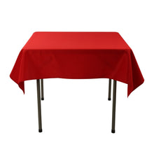 Load image into Gallery viewer, Polyester Square Tablecloth 52&#39;&#39; x 52&#39;&#39; Wedding Banquet Polyester Table Cover - deal of month
