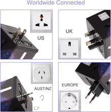 Load image into Gallery viewer, Universal Travel Adapter Power Adapter All in 1 European Travel Converter 3 USB - Deal of Month
