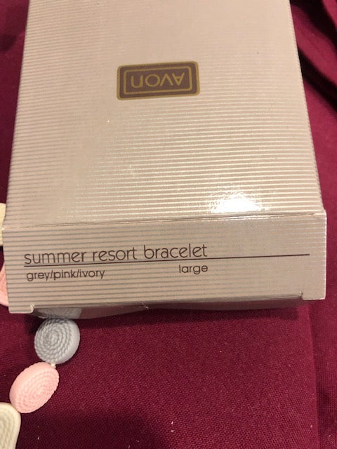 AVON Vintage Large Cute Summer Resort Bracelet New in Box