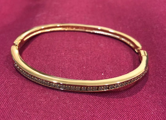 AVON Vintage "Centennial" Gold Tone Faux Diamond Bracelet New in Box