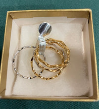 Load image into Gallery viewer, AVON Beautiful Beautiful Fashion Waves Rings New in Box
