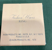 Load image into Gallery viewer, AVON Beautiful Beautiful Fashion Waves Rings New in Box
