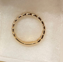 Load image into Gallery viewer, AVON Beautiful &quot;Friendship&quot; Ring Size 8, Gold Tone New in Box
