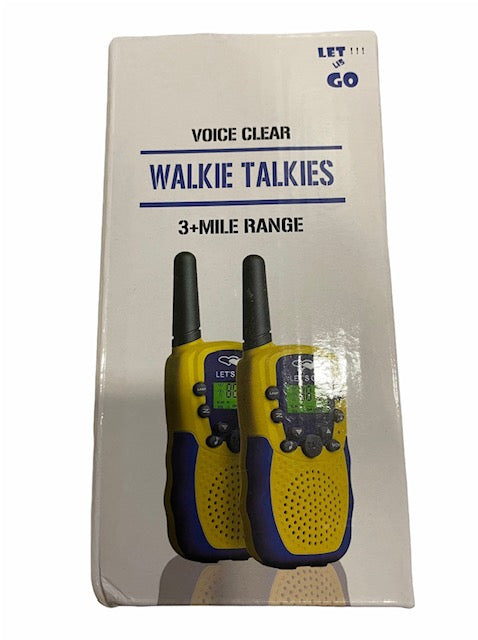 Walkie Talkies for Kids Clear Voice 2 Way Radio Toy Gift, 3 Miles Long Range Walky Talky