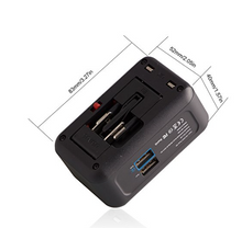 Load image into Gallery viewer, Universal Travel Adapter QC 3.0 Power Adapter All in 1 Europe Travel Converter - deal of month
